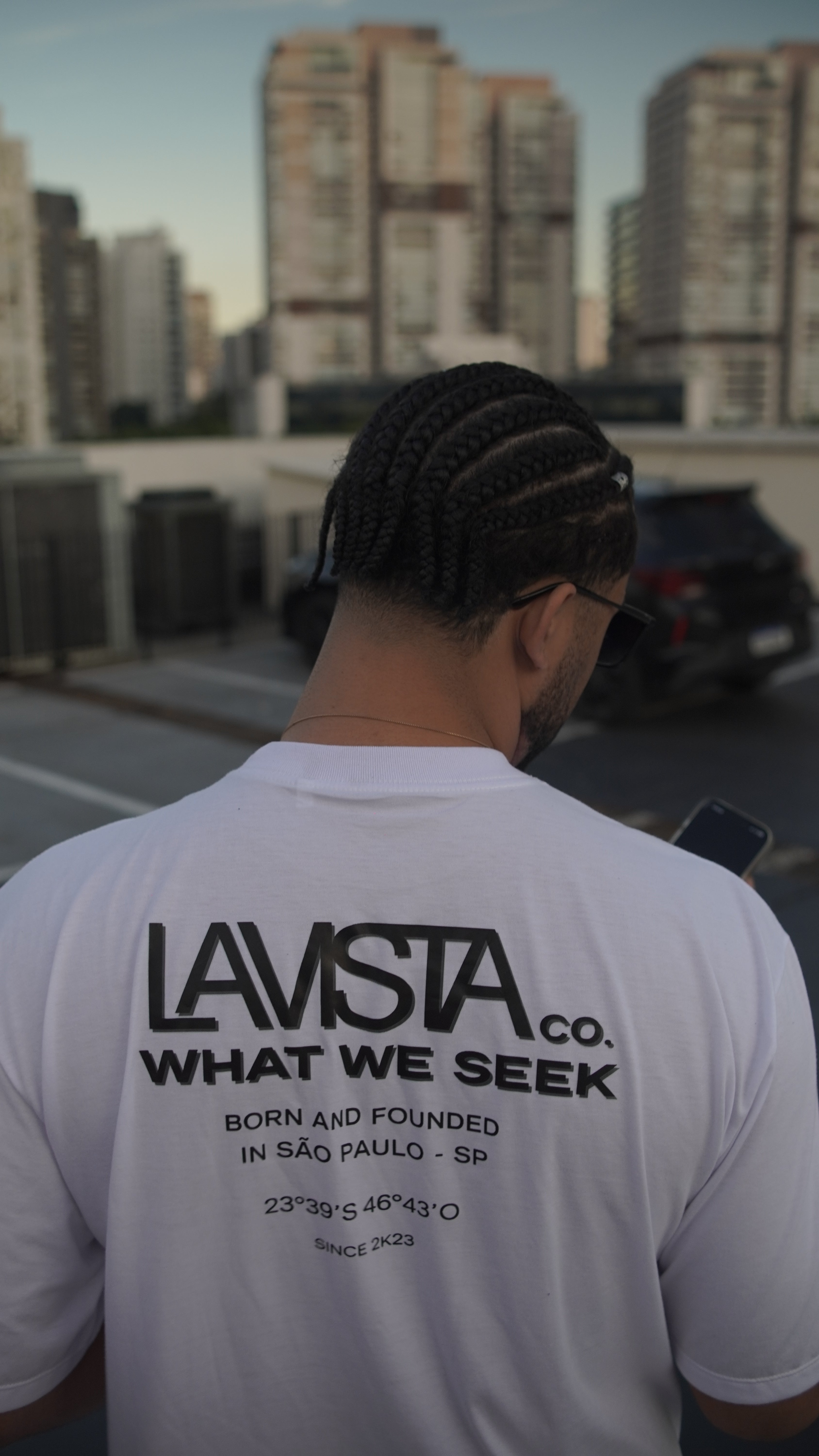 T-shirt Basic LV - White