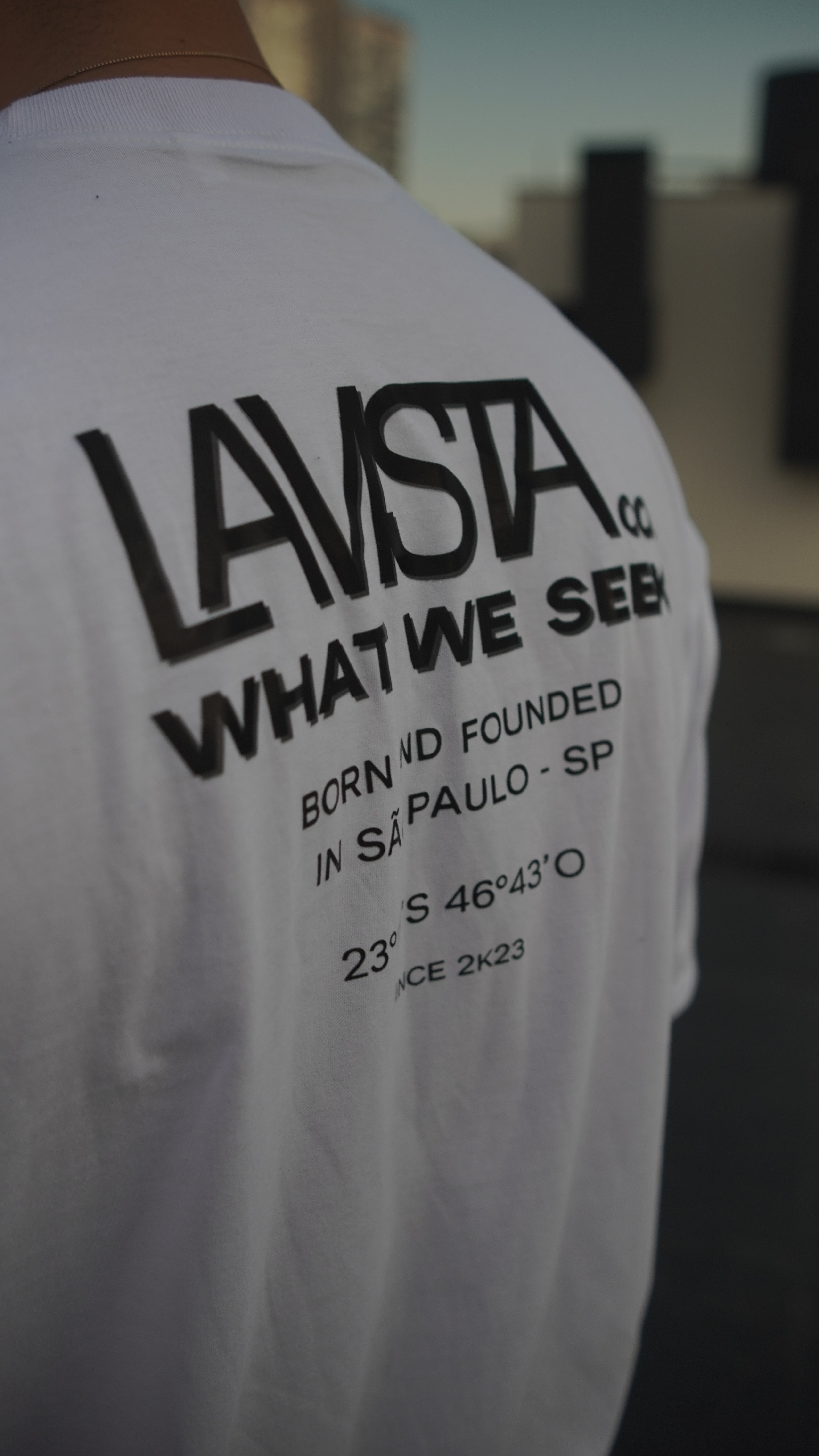 T-shirt Basic LV - White