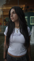 Baby Tee Basic LV - White