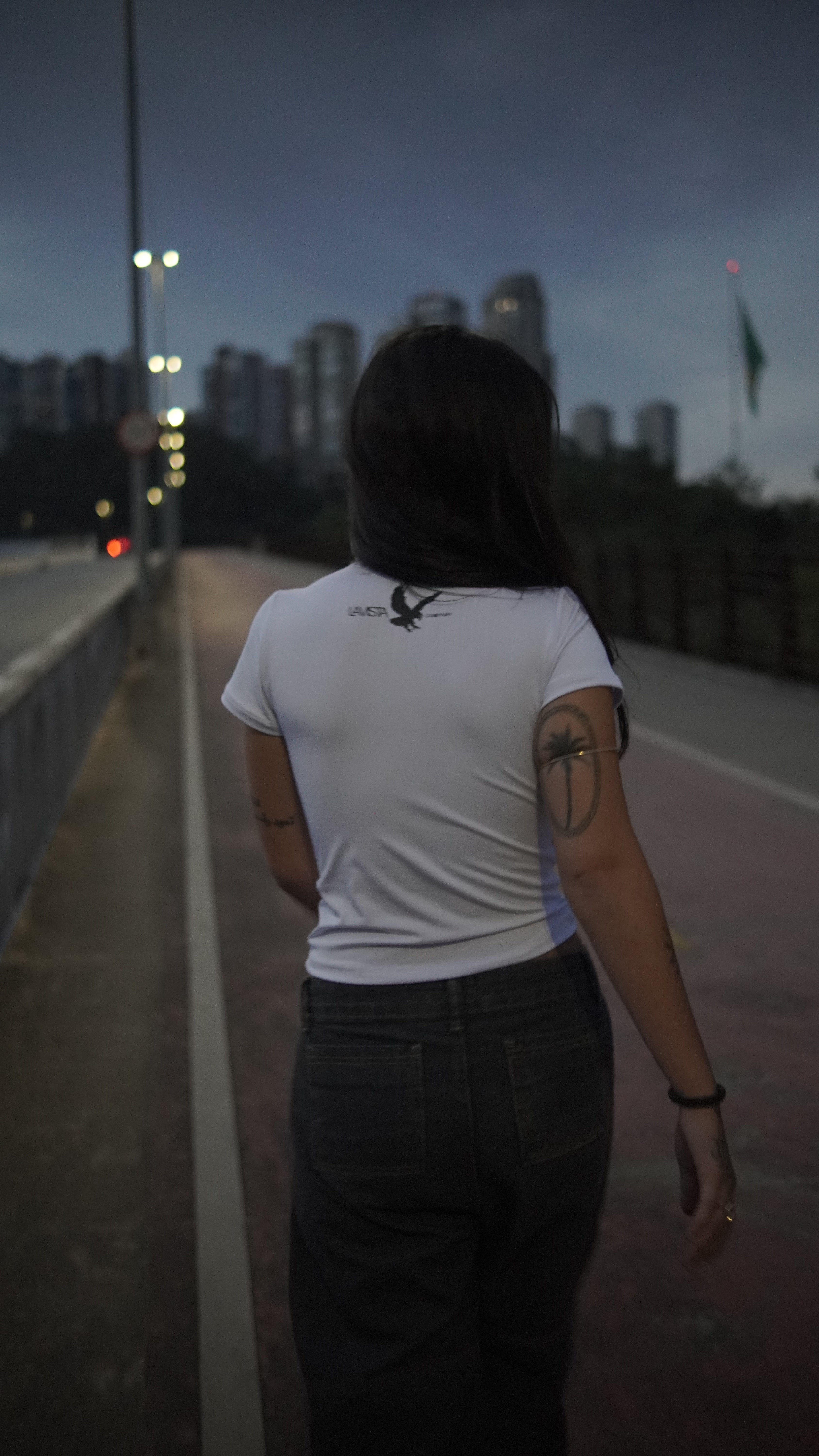 Baby Tee Basic LV - White