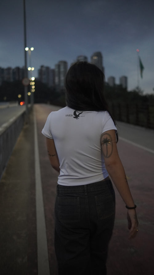 Baby Tee Basic LV - White